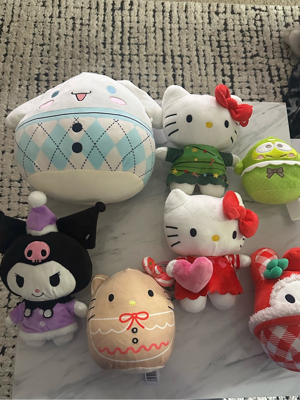 Sanrio Hello Kitty Plush Toys-Lot of 7
